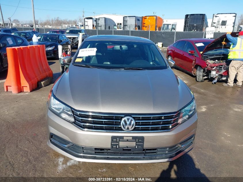 1VWBS7A34GC017927 2016 Volkswagen Passat 1.8T Se