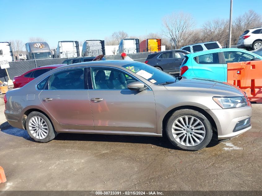 1VWBS7A34GC017927 2016 Volkswagen Passat 1.8T Se