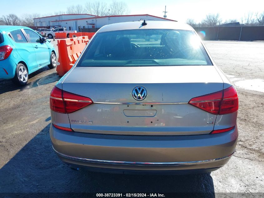 2016 VOLKSWAGEN PASSAT 1.8T SE - 1VWBS7A34GC017927