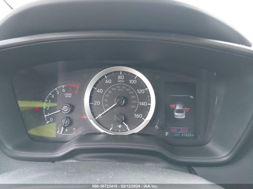 VIN 5YFEPMAE3NP333910 2022 TOYOTA COROLLA LE