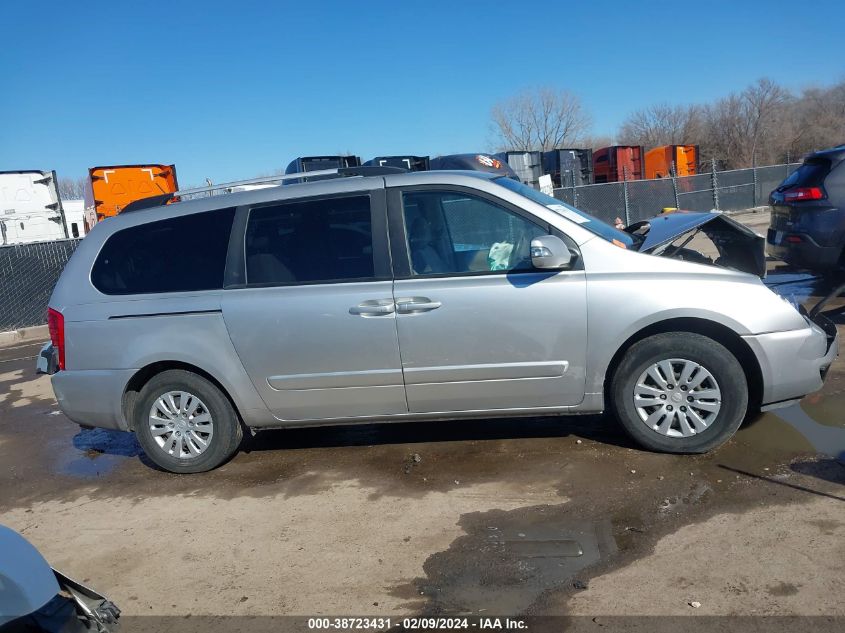 2012 Kia Sedona Lx VIN: KNDMG4C79C6430995 Lot: 38723431