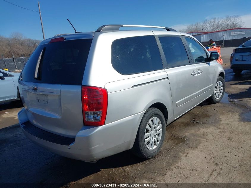 2012 Kia Sedona Lx VIN: KNDMG4C79C6430995 Lot: 38723431