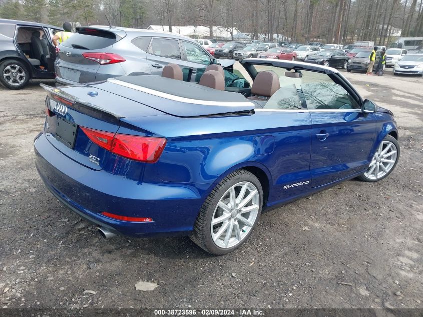 2016 Audi A3 2.0T Premium VIN: WAU78LFF8G1008336 Lot: 38723596