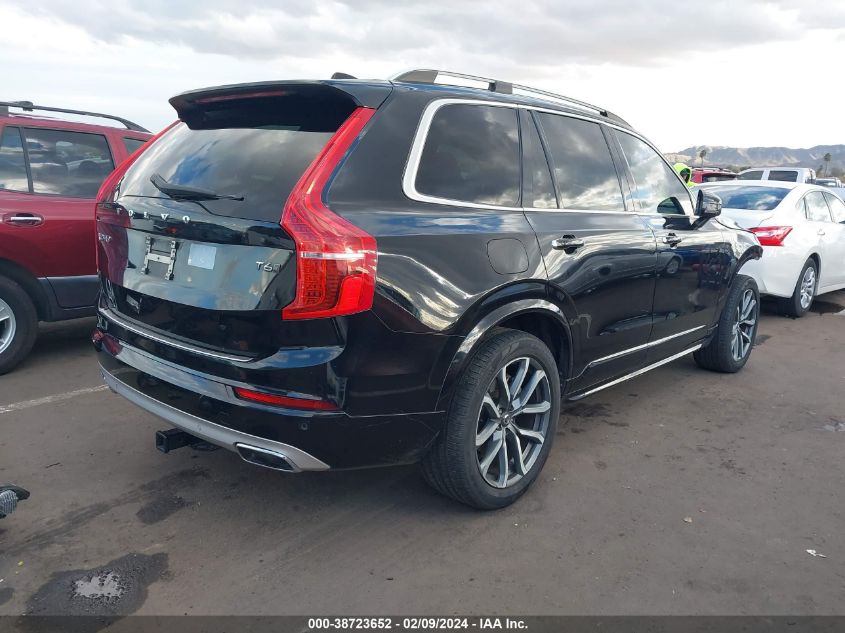 VIN YV4A22PK6H1181951 2017 Volvo XC90, T6 Momentum no.4