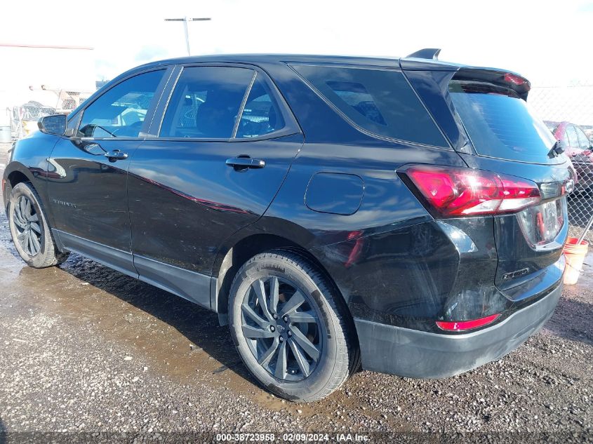 2023 Chevrolet Equinox Awd Ls VIN: 3GNAXSEG5PL132869 Lot: 38723958