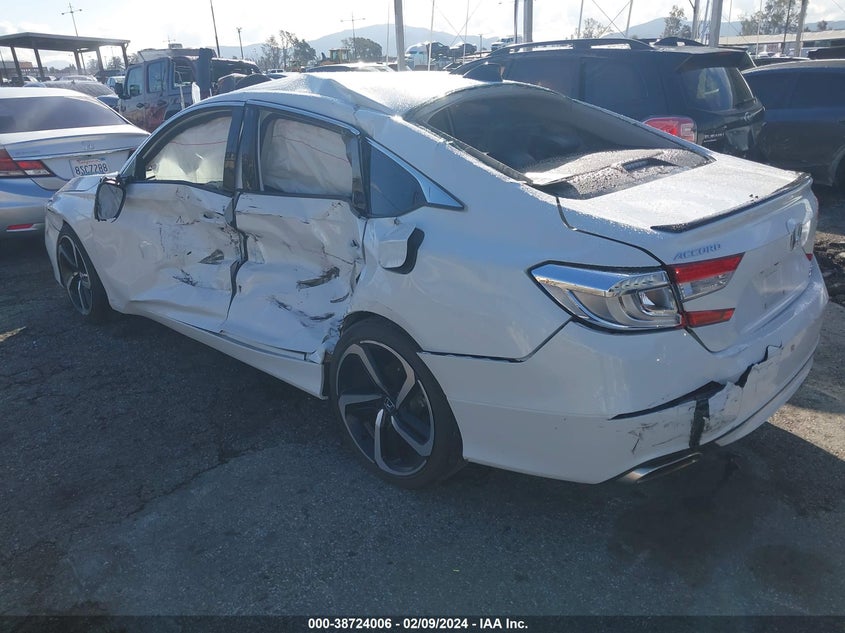 2021 HONDA ACCORD SPORT SE - 1HGCV1F46MA053138