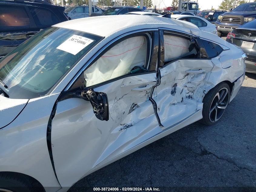 2021 HONDA ACCORD SPORT SE - 1HGCV1F46MA053138