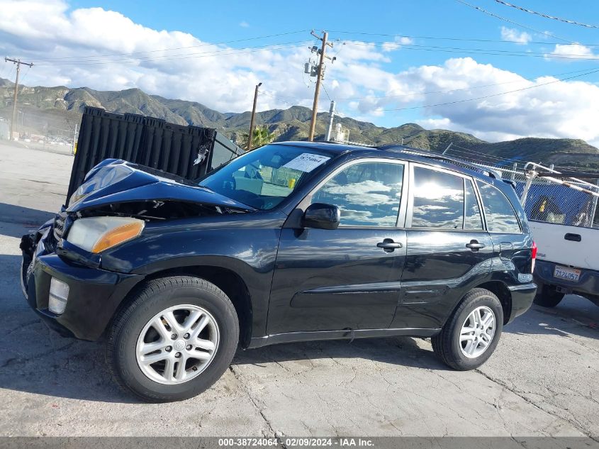 2003 Toyota Rav4 VIN: JTEGH20V130090712 Lot: 38724064