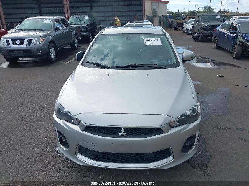 2017 Mitsubishi Lancer Sel VIN: JA32V2FW7HU013400 Lot: 38724131