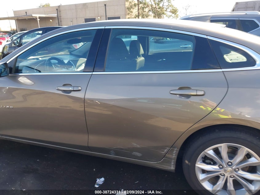 2020 CHEVROLET MALIBU LT - 1G1ZD5ST3LF089668