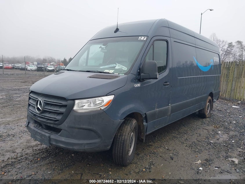 VIN WD4PF1CD9KP148701 2019 MERCEDES-BENZ SPRINTER 2500 HIGH ROOF V6