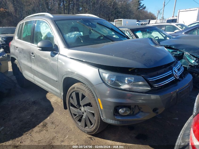 2014 VOLKSWAGEN TIGUAN SEL - WVGBV3AX1EW597361