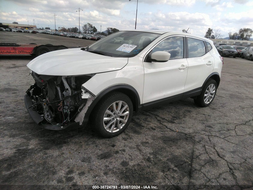2022 Nissan Rogue Sport S Fwd Xtronic Cvt VIN: JN1BJ1AV1NW342330 Lot: 38724793