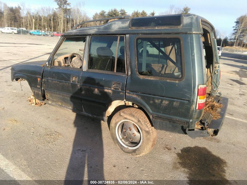 1997 Land Rover Discovery Sd/Se/Se7 VIN: SALJY1240VA553843 Lot: 38724935