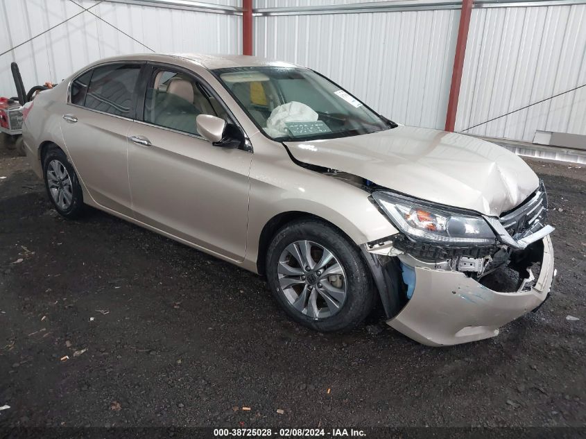 2015 Honda Accord Lx VIN: 1HGCR2F31FA079487 Lot: 38725028