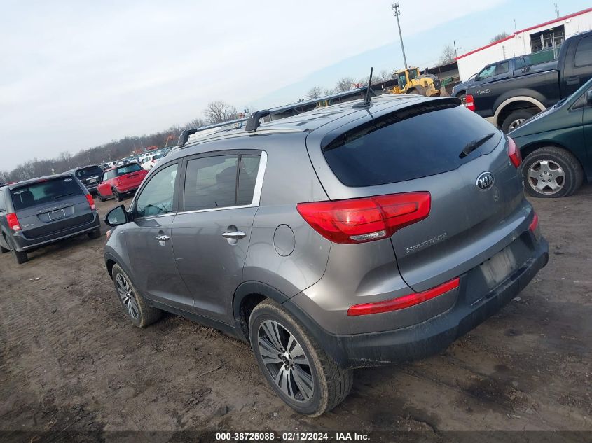 2016 Kia Sportage Ex VIN: KNDPCCAC3G7837603 Lot: 38725088