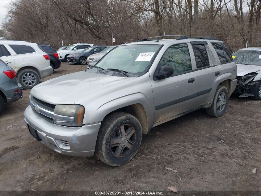 2005 Chevrolet Trailblazer Ls VIN: 1GNDT13S352201549 Lot: 40519499