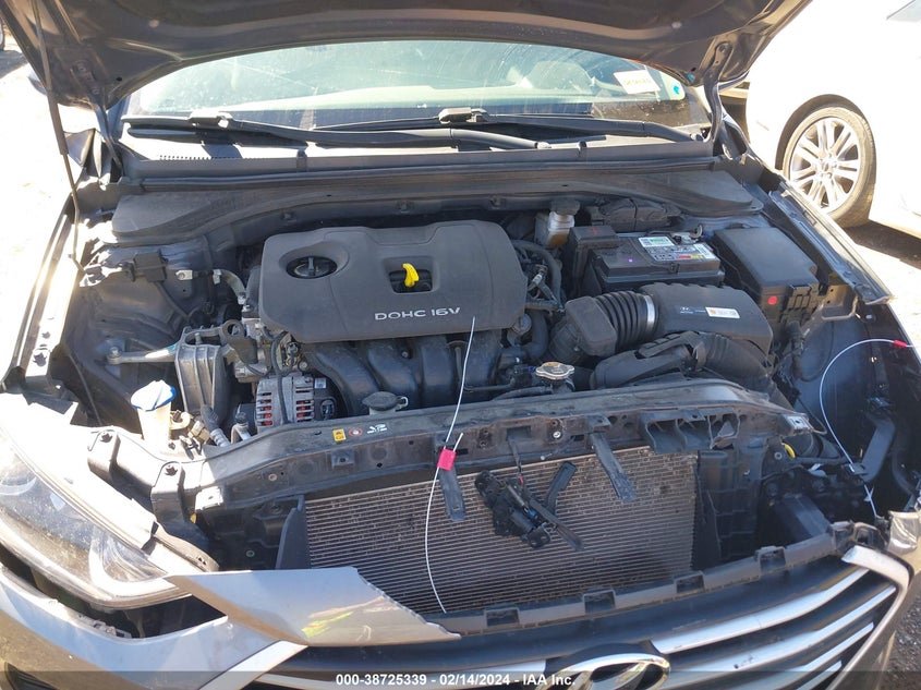 VIN 5NPD84LF7JH342406 2018 HYUNDAI ELANTRA SEL