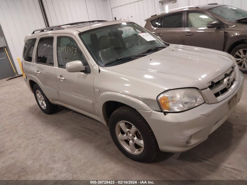 2006 Mazda Tribute S VIN: 4F2YZ96186KM11818 Lot: 38725423