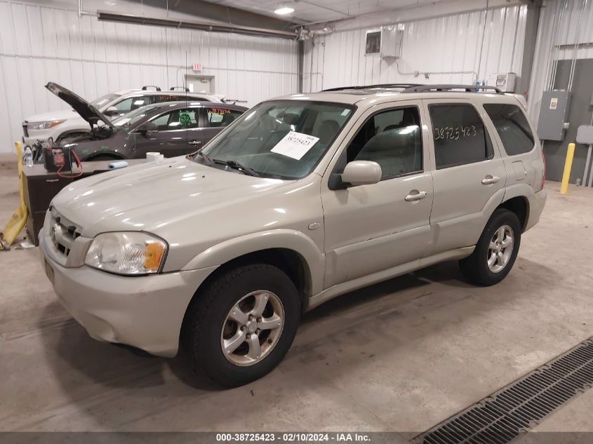 2006 Mazda Tribute S VIN: 4F2YZ96186KM11818 Lot: 38725423