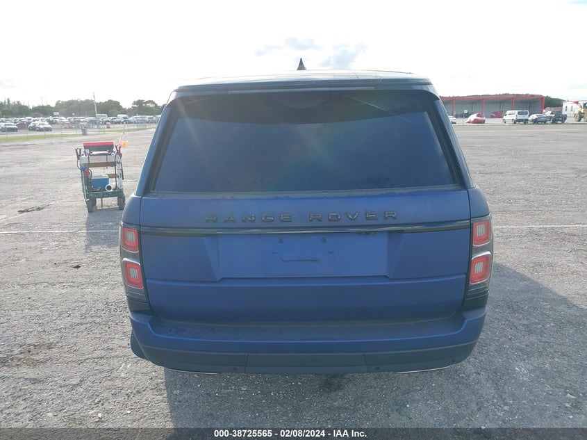 VIN SALGS5SE2LA583421 2020 LAND ROVER RANGE ROVER SUPERCHARGED