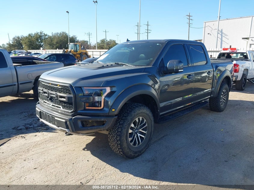 VIN 1FTFW1RG1KFD17915 2019 FORD F-150 RAPTOR