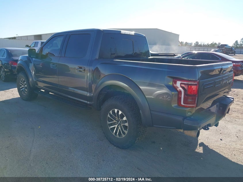 VIN 1FTFW1RG1KFD17915 2019 FORD F-150 RAPTOR