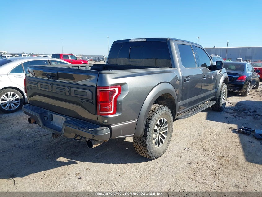 VIN 1FTFW1RG1KFD17915 2019 FORD F-150 RAPTOR