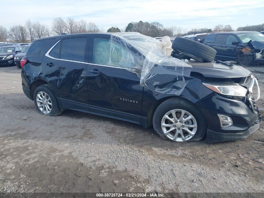 2020 Chevrolet Equinox Fwd Lt 1.5L Turbo VIN: 2GNAXKEV2L6196705 Lot: 38725724