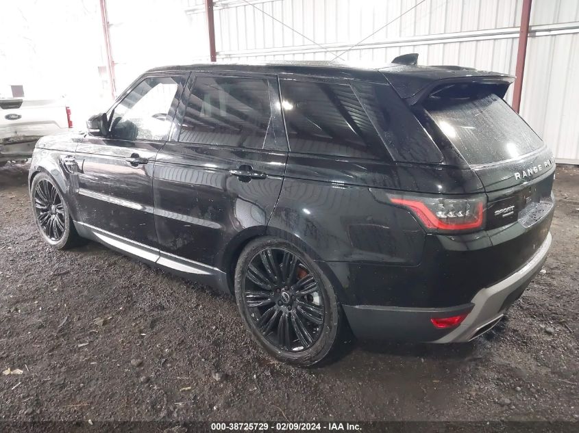 2018 Land Rover Range Rover Sport Se VIN: SALWG2RV3JA406035 Lot: 38725729