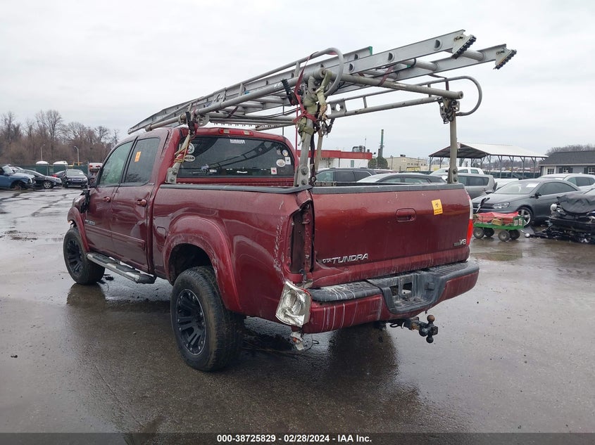 2006 Toyota Tundra Limited V8 VIN: 5TBET38136S549850 Lot: 38725829