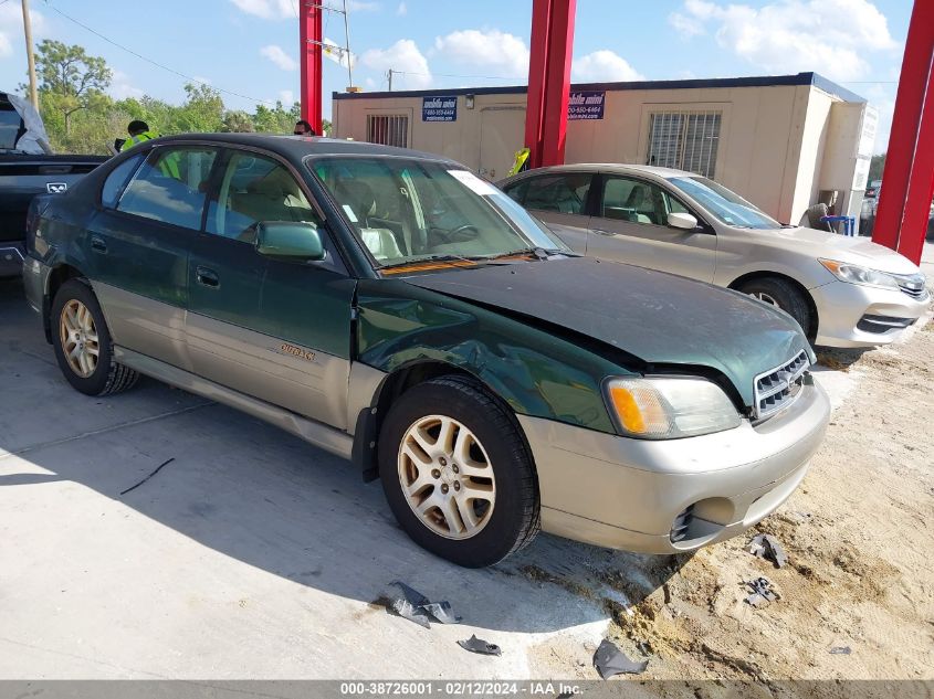 2001 Subaru Legacy Outback Ltd VIN: 4S3BE686517215033 Lot: 38726001