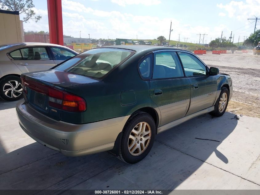 2001 Subaru Legacy Outback Ltd VIN: 4S3BE686517215033 Lot: 38726001
