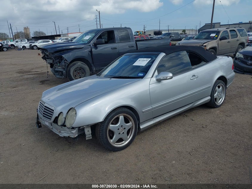2001 Mercedes-Benz Clk 430 VIN: WDBLK70G61T069058 Lot: 38726030