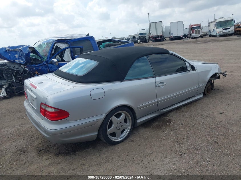 2001 Mercedes-Benz Clk 430 VIN: WDBLK70G61T069058 Lot: 38726030