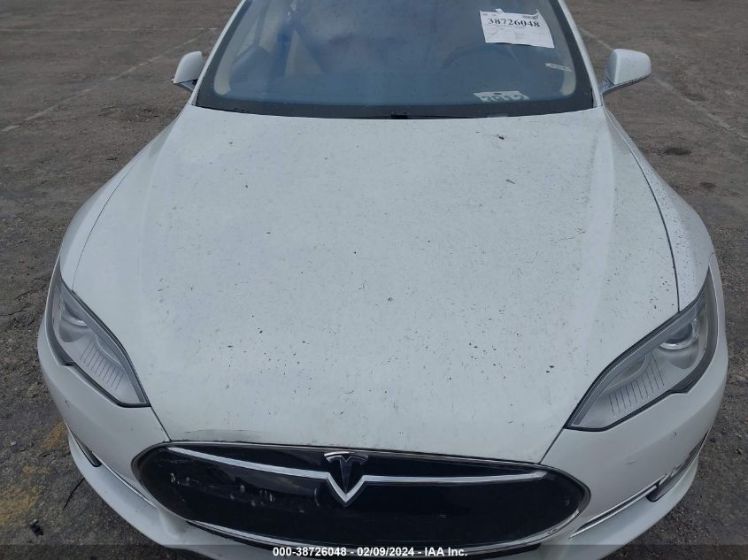 2016 Tesla Model S VIN: 5YJSA1E27GF128205 Lot: 38726048