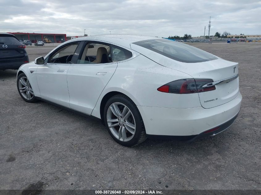 2016 Tesla Model S VIN: 5YJSA1E27GF128205 Lot: 38726048