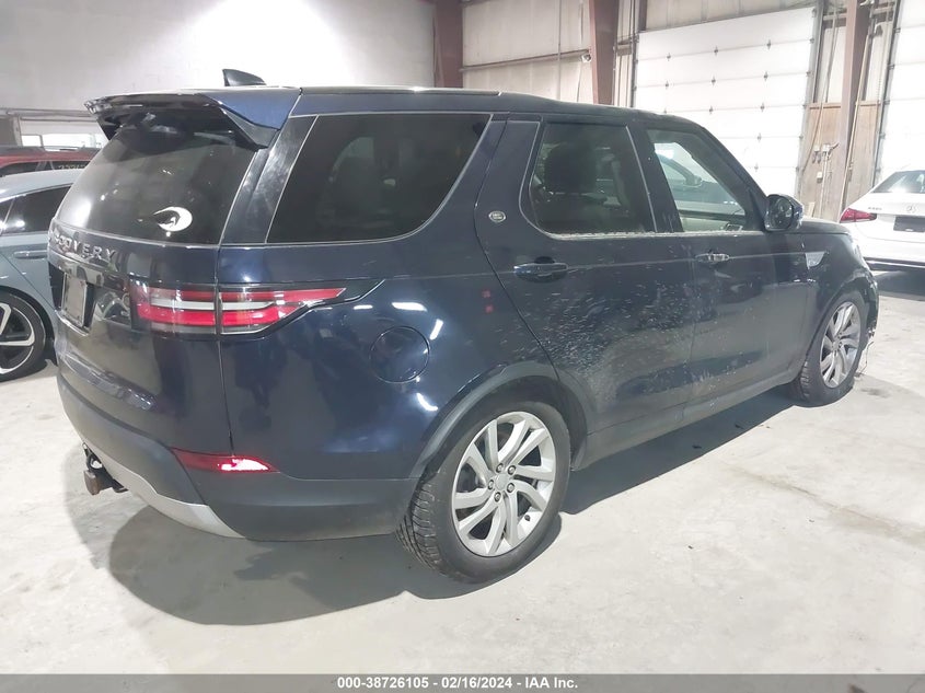 VIN SALRRBBV7HA023646 2017 LAND ROVER DISCOVERY HSE