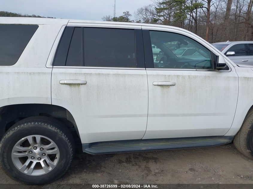2017 CHEVROLET TAHOE VIN: 1GNSKFEC9HR214265