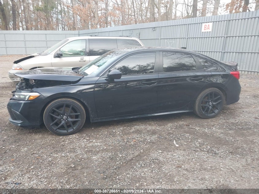 VIN 2HGFE1E5XNH475181 2022 HONDA CIVIC SI SEDAN