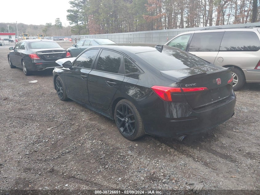 VIN 2HGFE1E5XNH475181 2022 HONDA CIVIC SI SEDAN