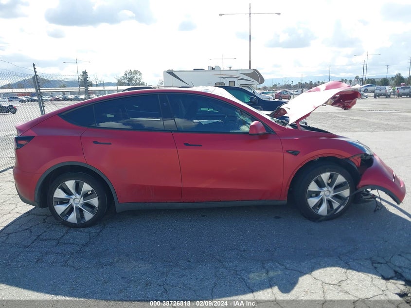 VIN 7SAYGDEE4PF799967 2023 TESLA MODEL Y AWD/LONG RANGE DUAL MOTOR ALL-WHEEL DRIVE