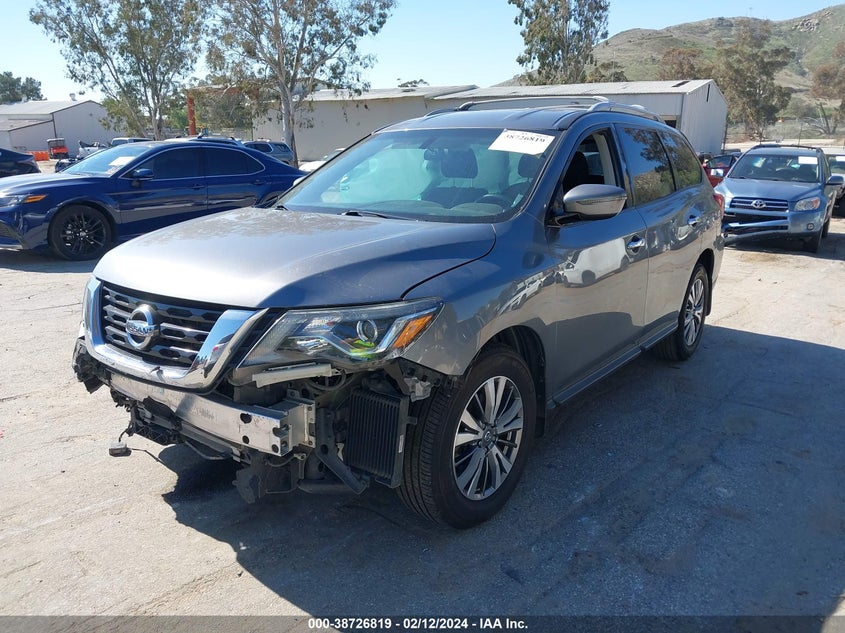 VIN 5N1DR2MN5JC631105 2018 NISSAN PATHFINDER S