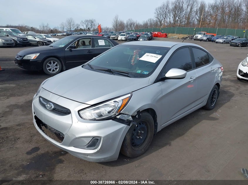 VIN KMHCT4AE1HU350243 2017 HYUNDAI ACCENT SE
