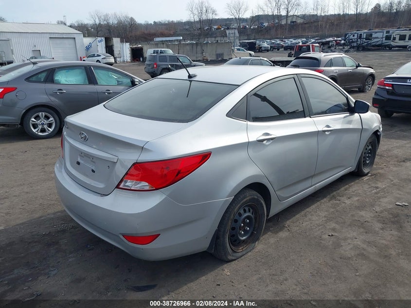 VIN KMHCT4AE1HU350243 2017 HYUNDAI ACCENT SE