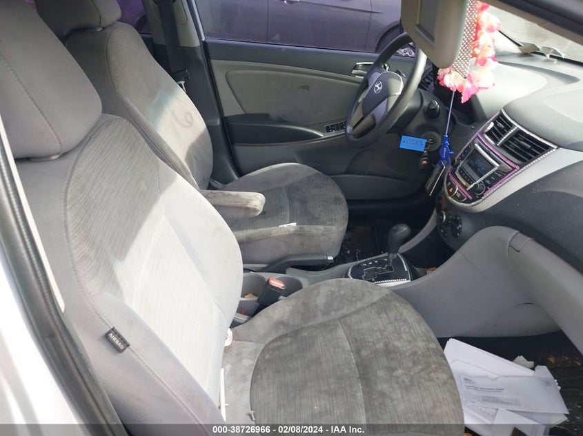 VIN KMHCT4AE1HU350243 2017 HYUNDAI ACCENT SE