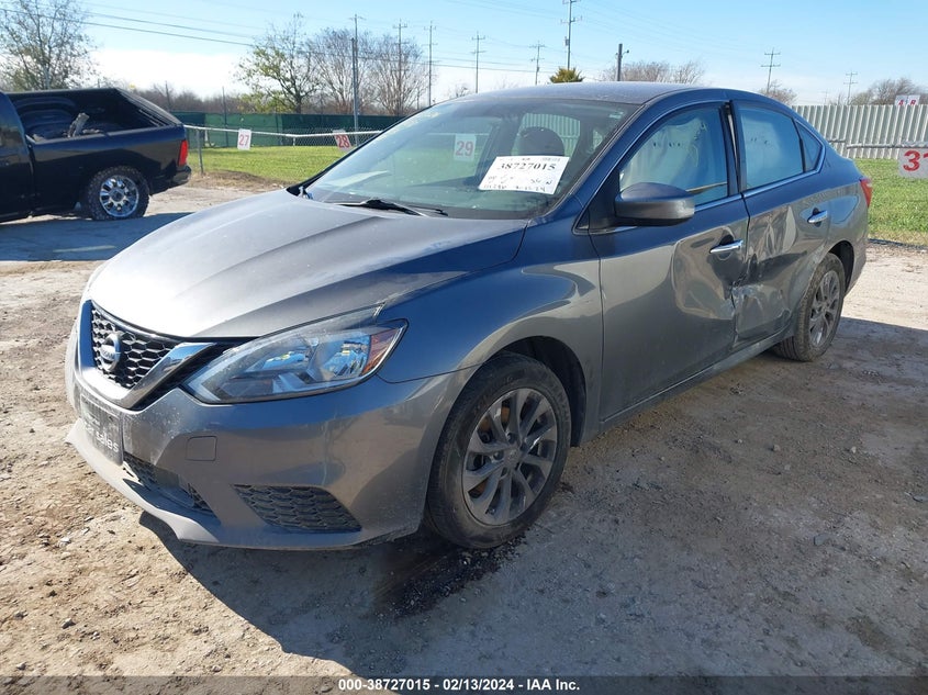VIN 3N1AB7AP1KY361834 2019 NISSAN SENTRA S/SV/SR/SL
