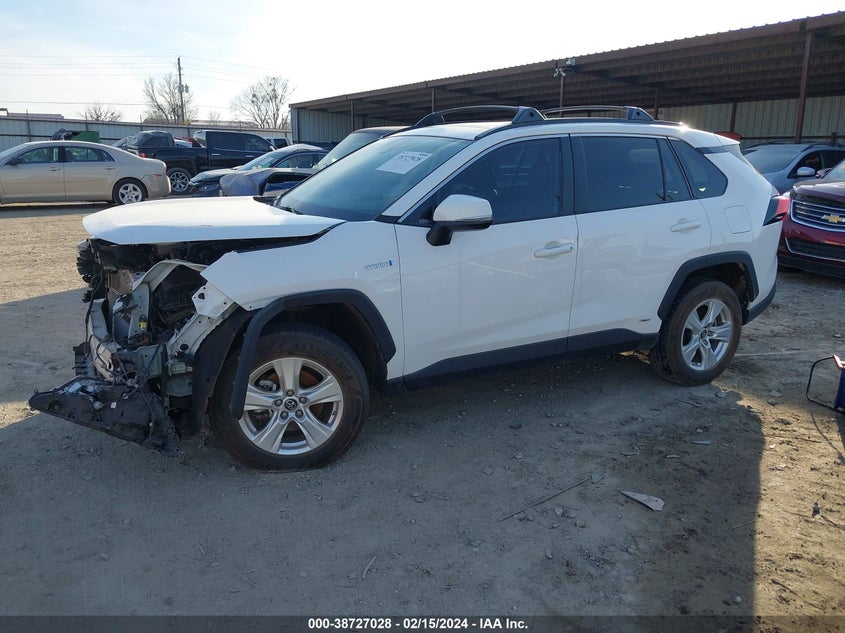 VIN 2T3RWRFV4KW036429 2019 TOYOTA RAV4 HYBRID XLE