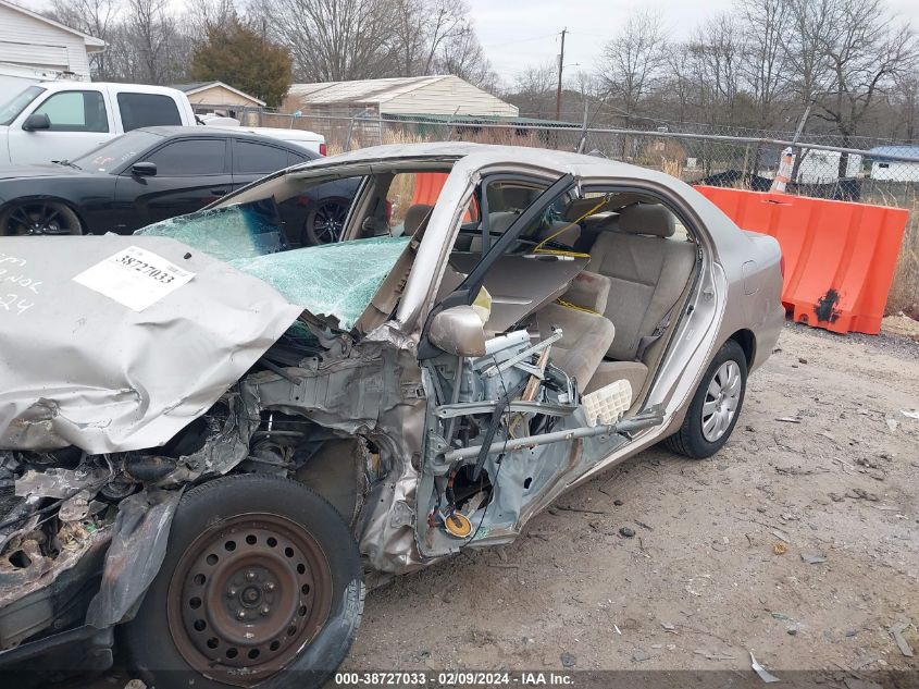 2003 Toyota Corolla Le VIN: 1NXBR32E23Z172659 Lot: 38727033