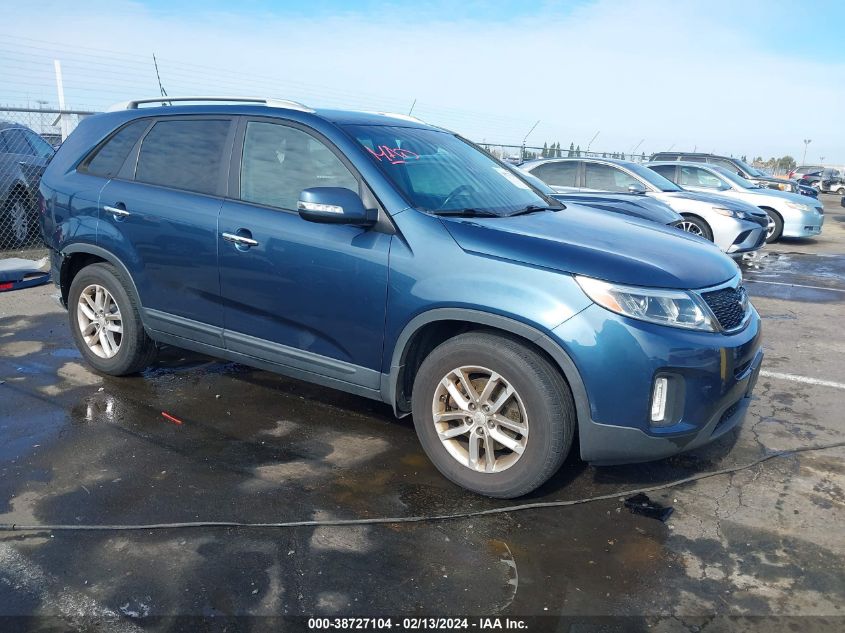 2014 KIA SORENTO LX - 5XYKT4A67EG504119